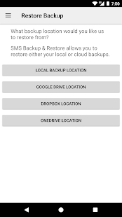 SMS Backup & Restore Pro Capture d'écran