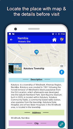 Namibia Travel & Explore, Offl Screen 2