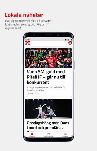 Android application PT screenshort
