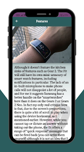 Galaxy Gear Fit 1 Guide