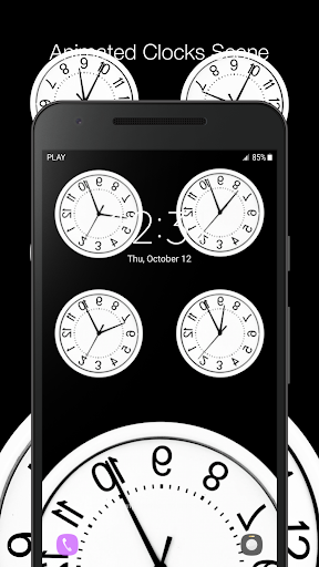 Clock Live Wallpaper Screen 3