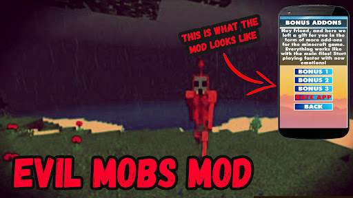 Evil Mobs Mod For Minecraft PE