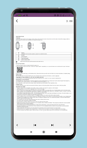 Android application huawei band 8 guide screenshort