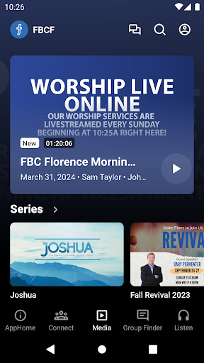 First Baptist Florence Screen 3