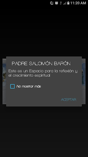 Android application Salomón Barón screenshort