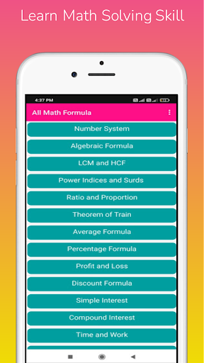 All Math Formula || Offline Screen 2