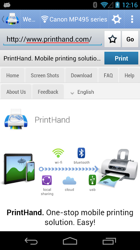 PrintHand Mobile Print Premium
