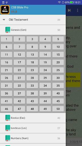 CSB Audio Holy Bible Screen 2