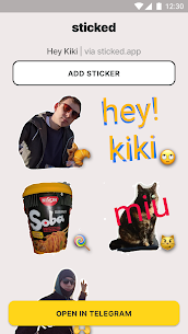 Sticked, the Telegram stickers APK for Android Download 2