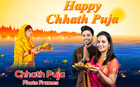 Chhath Puja Photo Frames