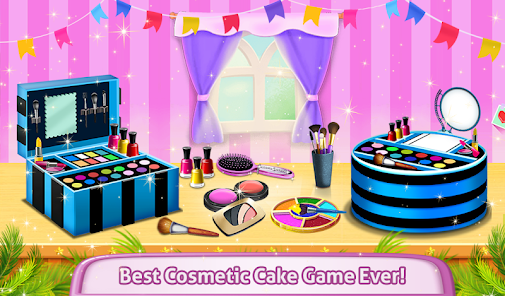Cosmetic Makeup Cake Box Game  screenshots 13