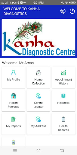 Kanha Diagnostics Screen 2
