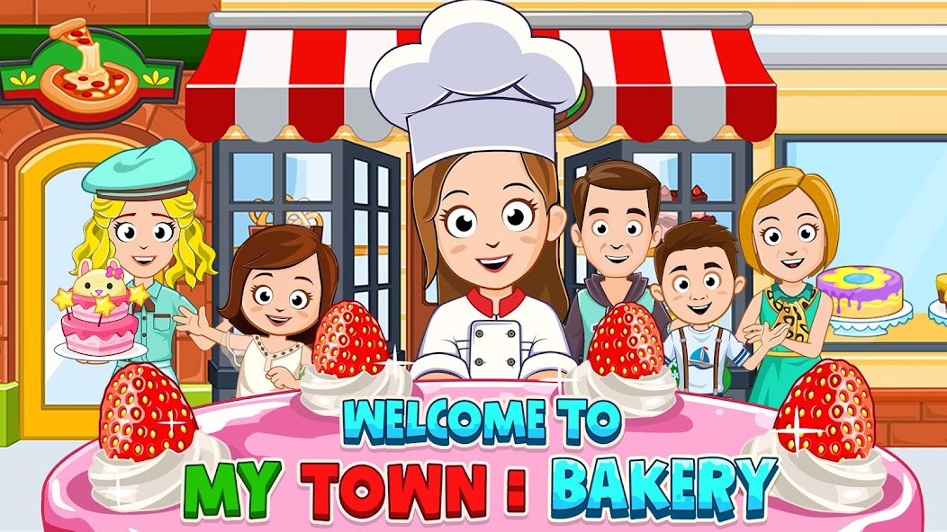 My Town: Bakery - Cook game banner