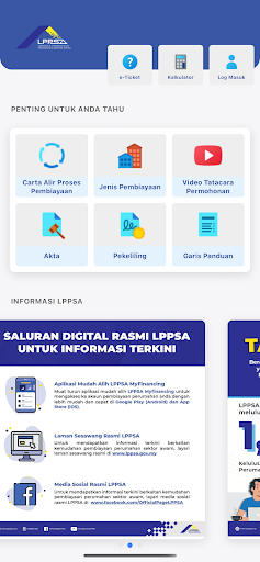 Android application LPPSA MyFinancing screenshort
