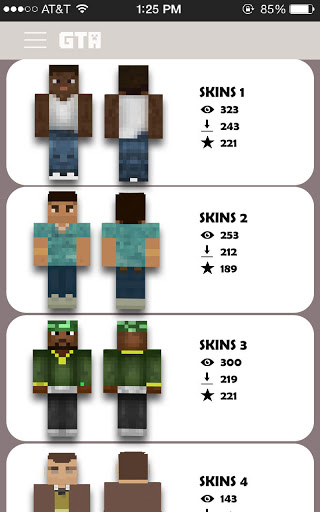 GTA For Minecraft Free Skins Addon and New Map