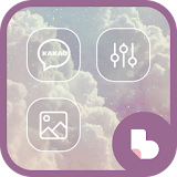 겨울 구름 버즈런처 테마 (홈팩) icon