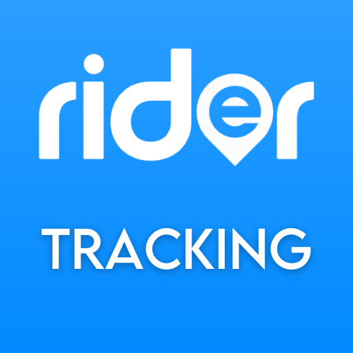 With Rider Tracking logo