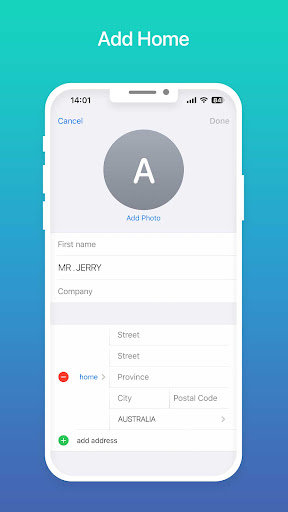 Screenshot of Contacts Phone: Simple & Clean