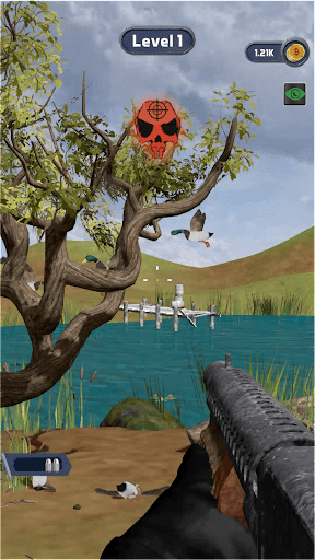 Android application Air Rifle 3D: Duck Hunting screenshort