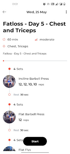 Transform With Workouts Screen 3