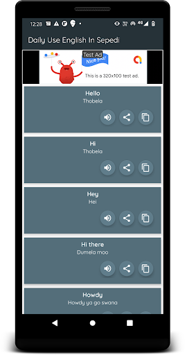 Learn English In Sepedi Screen 2