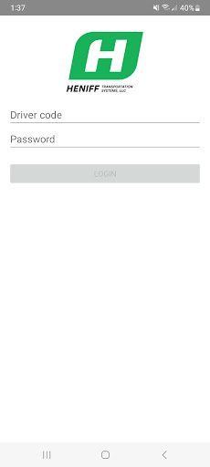 Android application Heniff Connect screenshort