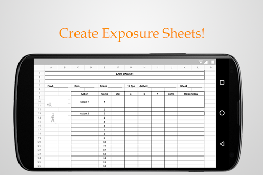 XSheet Screen 3
