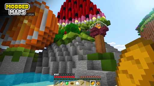 Modded Maps for Minecraft