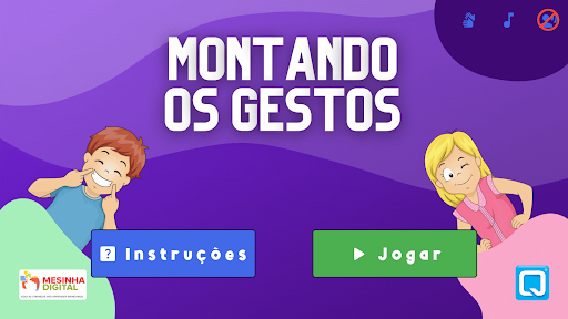 Android application Montando os Gestos screenshort