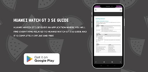 Huawei Watch GT 3 SE Guide Screen 3