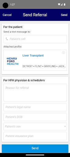 Henry Ford Health Flare Screen 3