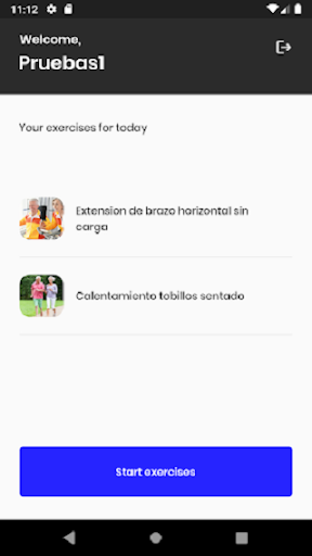 Android application B@les screenshort