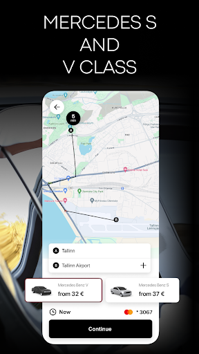 Viptee: Premium Taxi, Tallinn Screen 2
