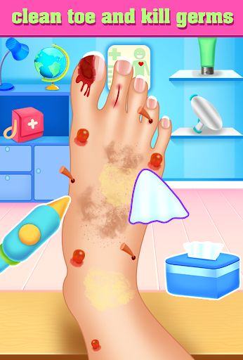 Nail & Foot Doctor Clinic Game Screen 3