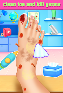 Nail & Foot Doctor Clinic Game