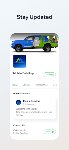Mobile Waterless Details Screen 2