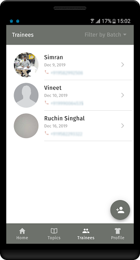 VLearn Mentor Screen 2
