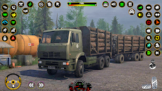 Army Cargo Truck Driving Gameのおすすめ画像5