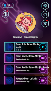 Dance Monkey Tiles Bal Hop EDM
