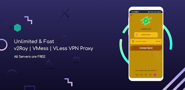 GALA VPN | v2Ray | VMess|VLess: Free Download Android App 1