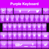 Purple Keyboard HD icon