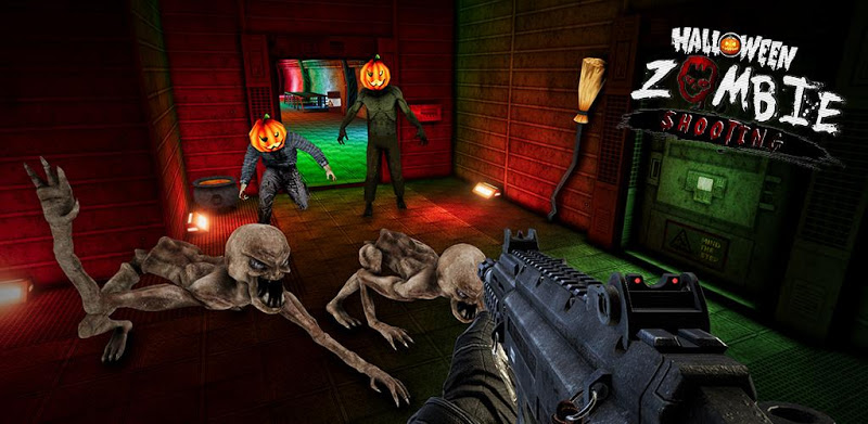 Thợ săn zombie thực sự - Chụp FPS trong Halloween