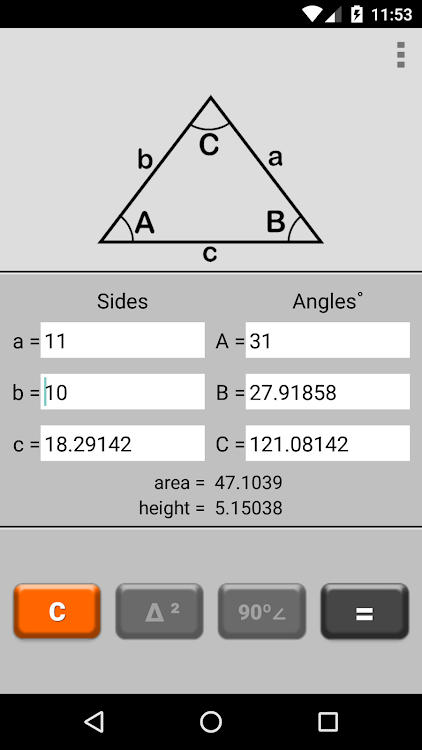 Triangle Calculator Pro - 4.3.1 - (Android)
