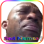 Cover Image of Télécharger Sticker Sad Memes and phrases version 21 APK
