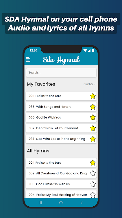 SDA Hymnal: Tunes & Lyrics - 2.0.3 - (Android)