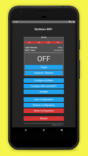 Android application illuStairs screenshort