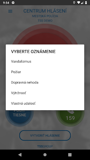 MSP SOS Screen 2