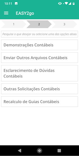 EASY2go Screen 3