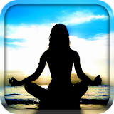 Yoga exercises icon