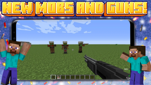 Weapon & Gun Mod for Minecraft Screen 2